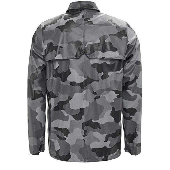 🎁 Rains Unisex AOP Coach Jacket Night Camo - Picture 3 of 12